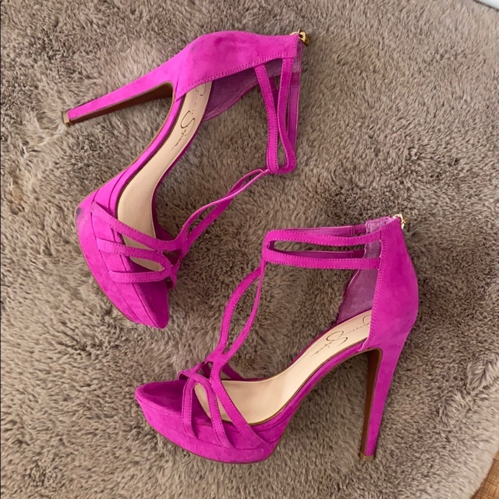 ❗️ 2 for $30 ❗️Jessica Simpson Fuchsia Heels